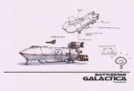 Battlestar Galactica Concept Art 